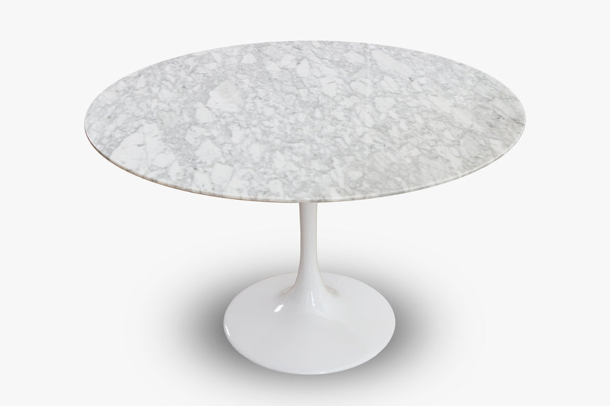 Tulip tafel "Carrara" marmer 110cm